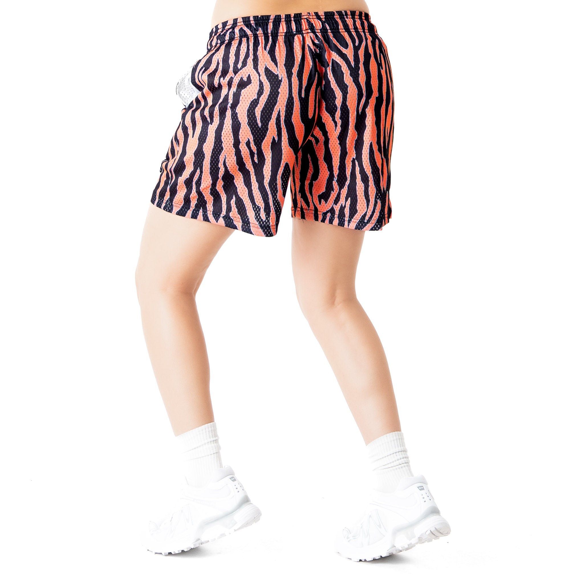 VENTED MESH SHORTS ALIEN - RED