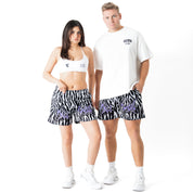 VENTED MESH SHORTS ALIEN - WHITE