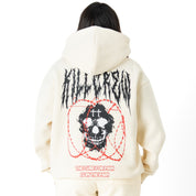OVERSIZED LUX "BARBARIAN" HOODIE - CREAM