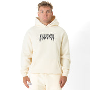 OVERSIZED LUX "BARBARIAN" HOODIE - CREAM