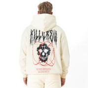 OVERSIZED LUX "BARBARIAN" HOODIE - CREAM