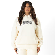 OVERSIZED LUX "BARBARIAN" HOODIE - CREAM