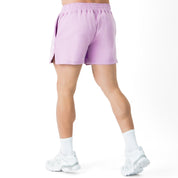 COTTON SHORTS (MID THIGH CUT) BARBWIRE - PINK / WHITE
