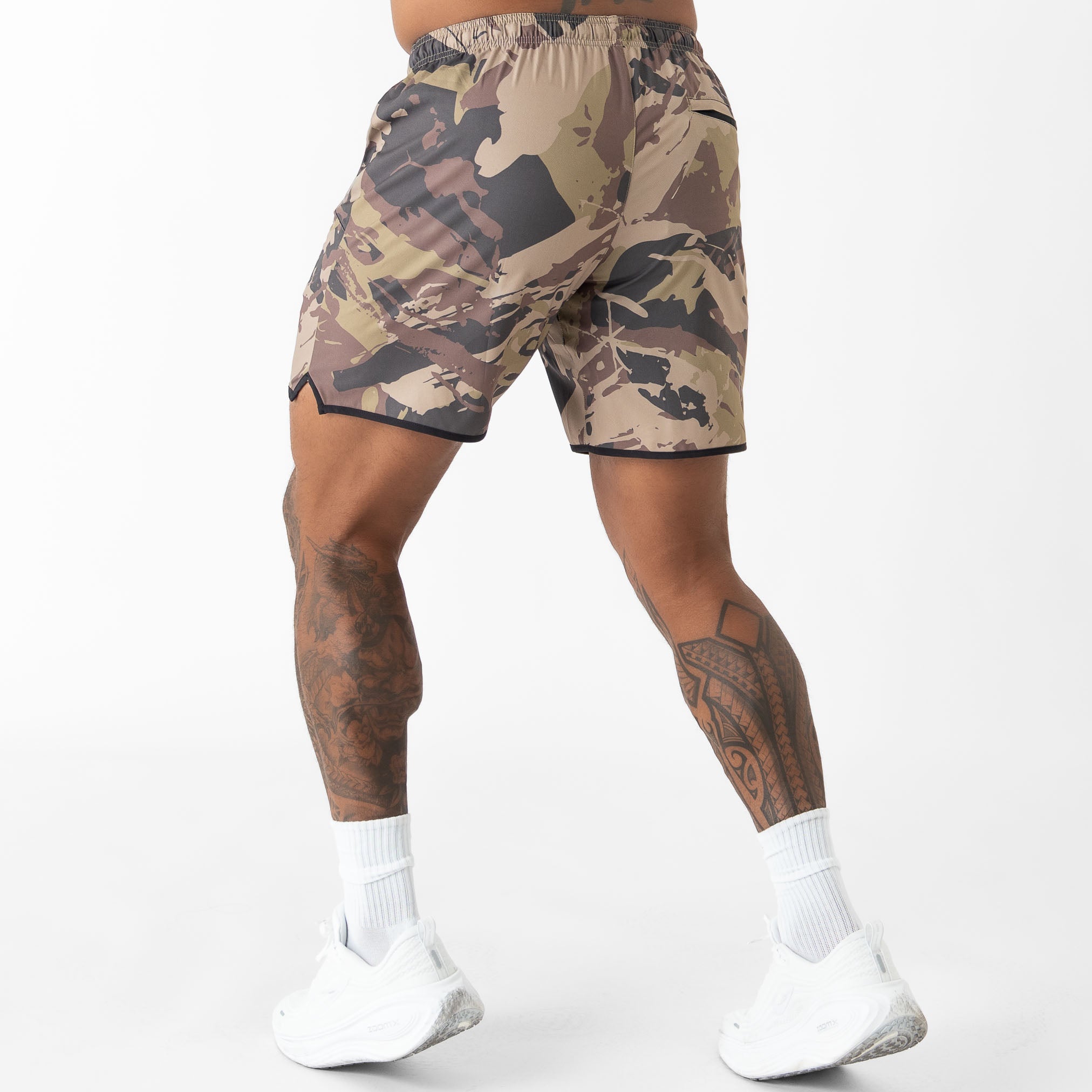 HYBRID TRAINING SHORT (7" INSEAM) - CAMO