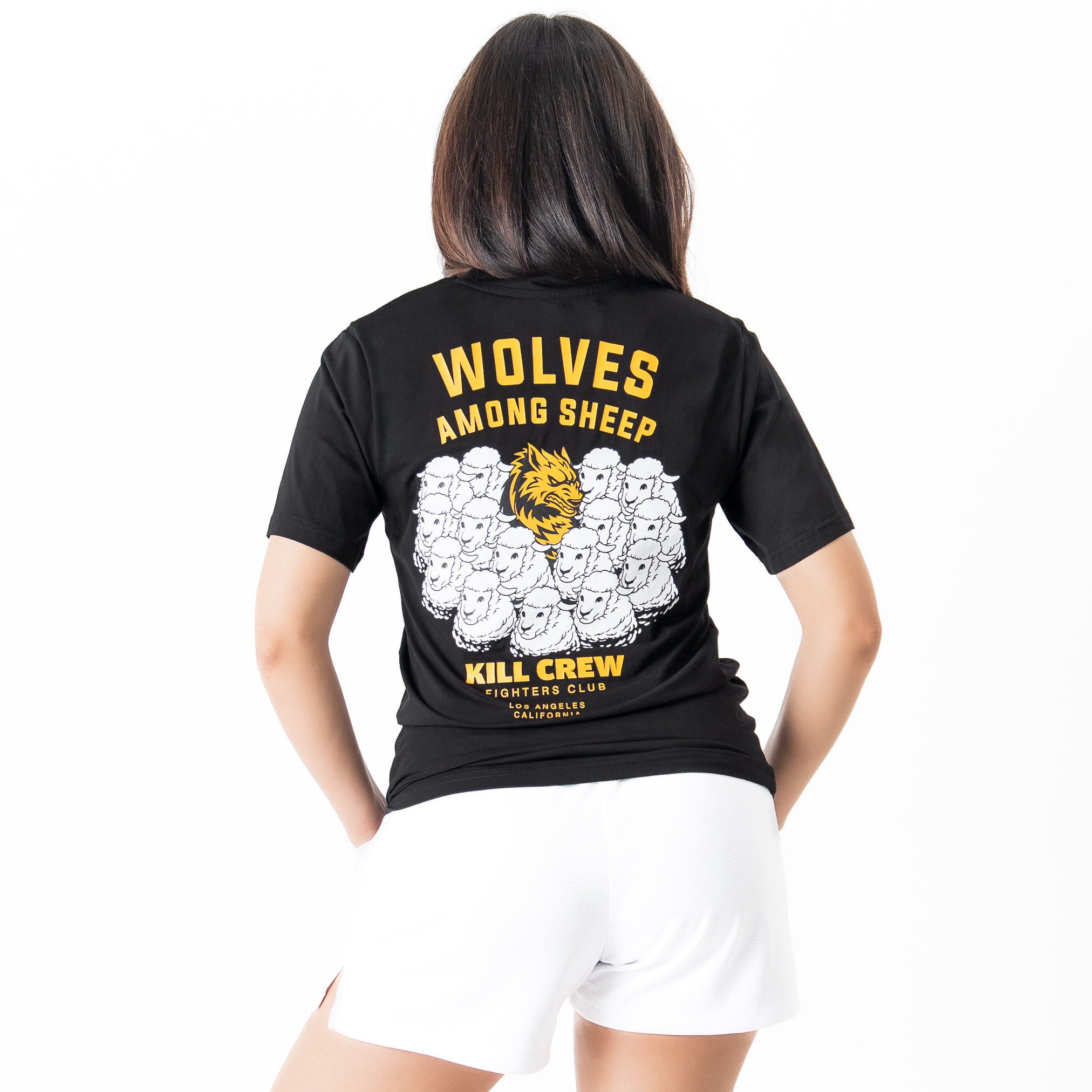 WOLVES AMONG SHEEP T-SHIRT v2 - YELLOW/BLACK