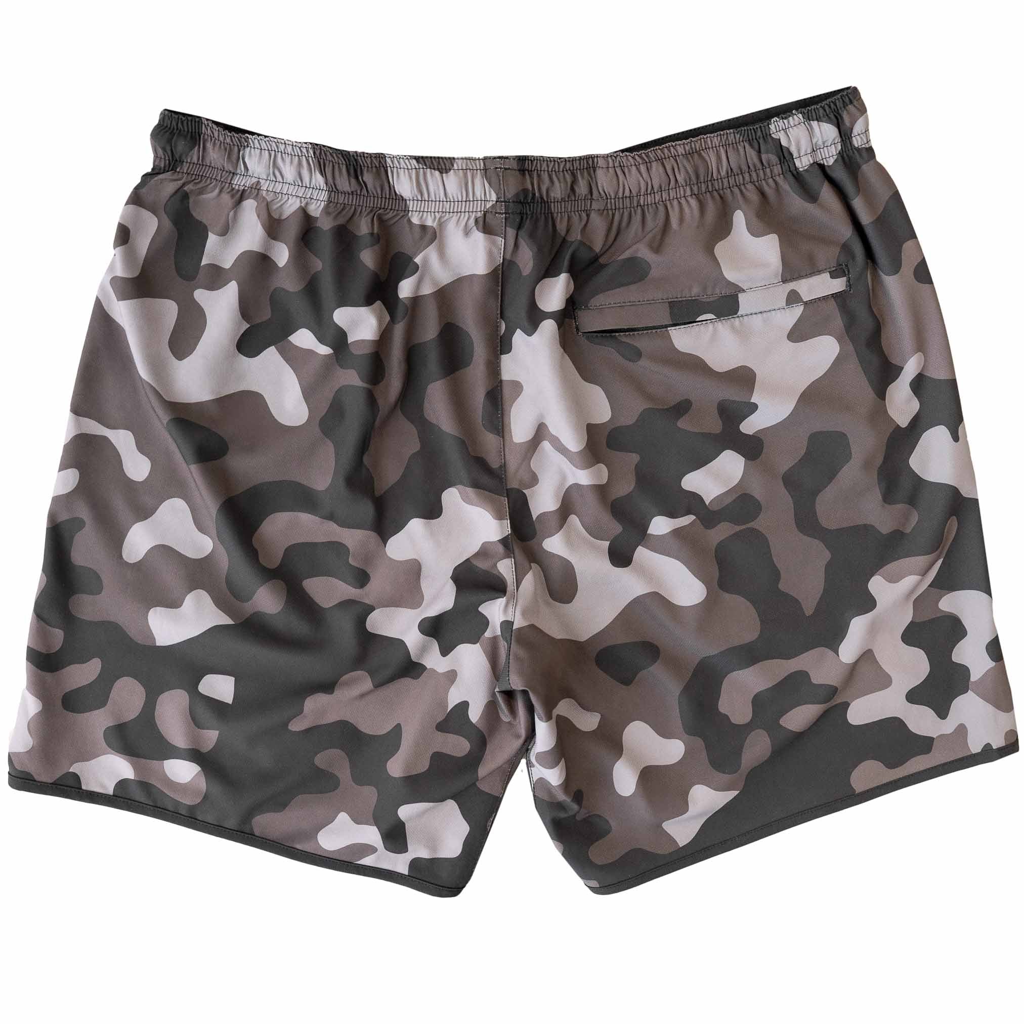HYBRID TRAINING SHORT (7" INSEAM) - BLACK CAMO