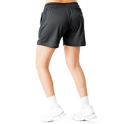 VENTED MESH SHORTS BONE DRY - BLACK / WHITE