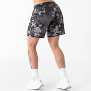 HYBRID TRAINING SHORT (7" INSEAM) - BLACK CAMO