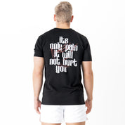 IT'S ONLY PAIN T-SHIRT - BLACK