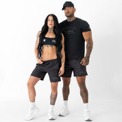 HYBRID TRAINING SHORT (7" INSEAM) - BLACKOUT