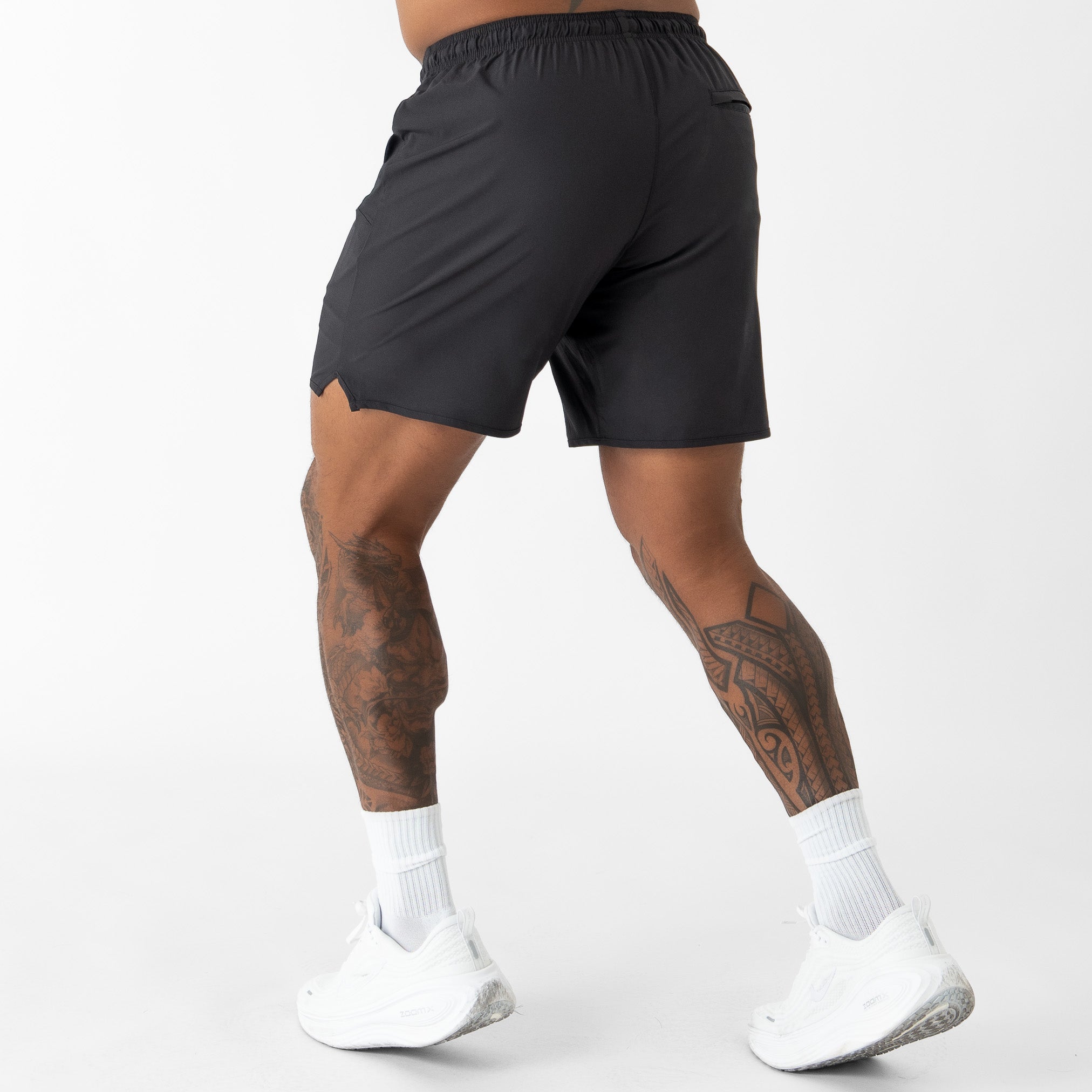 HYBRID TRAINING SHORT (7" INSEAM) - BLACKOUT