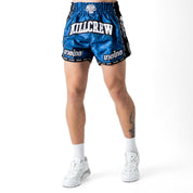 MUAY THAI FIGHT SHORTS - BLUE