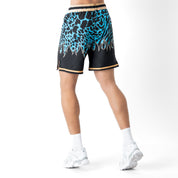 BSEM FIGHT SHORTS (RELAXED CUT) - BLUE / GOLD