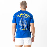 MUAY THAI TWIN TIGER T-SHIRT - BLUE