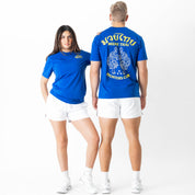 MUAY THAI TWIN TIGER T-SHIRT - BLUE