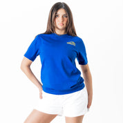 MUAY THAI TWIN TIGER T-SHIRT - BLUE