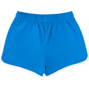 VINTAGE COTTON SHORTS (MID THIGH CUT) - BLUE