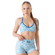 BLUEBERRY SPORTS BRA -  BLUE