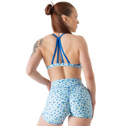 BLUEBERRY SPORTS BRA -  BLUE