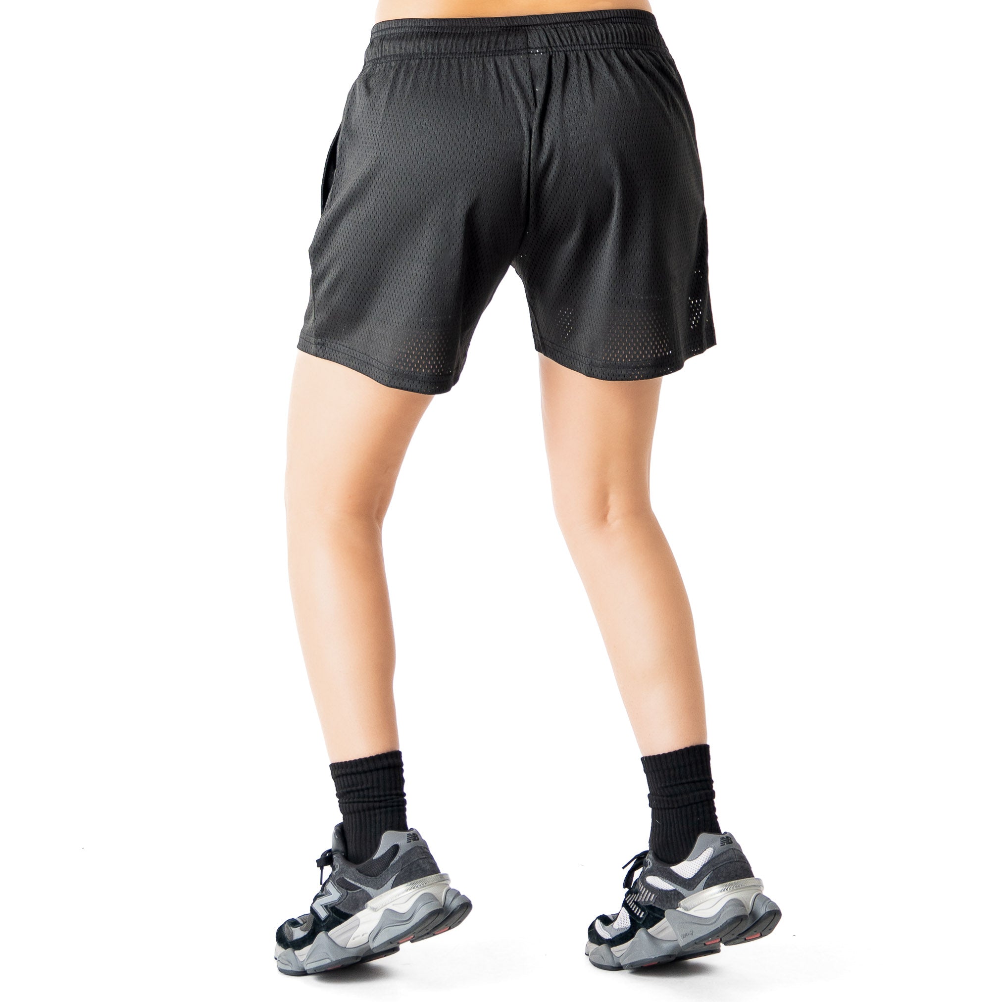 VENTED MESH SHORTS BONE DRY - BLACK / PINK