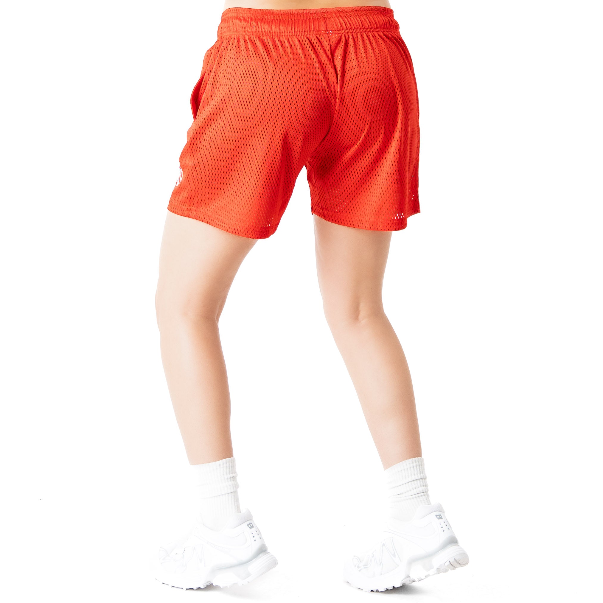VENTED MESH SHORTS BONE DRY - RED / WHITE