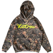 OVERSIZED LUX "SCRIPT" HOODIE - CAMO / GREEN