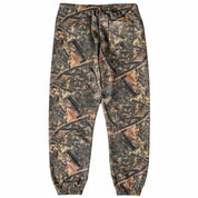OVERSIZED LUX "SCRIPT" SWEATPANTS - CAMO / GREEN
