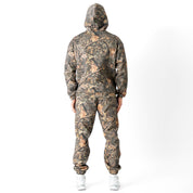 OVERSIZED LUX "SCRIPT" HOODIE - CAMO / GREEN