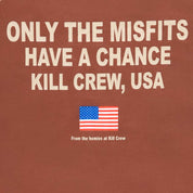 OVERSIZED LUX CHROME HOODIE - BROWN