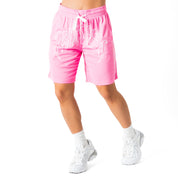RELAXED CUT SHORTS CLASSIC - PINK / WHITE