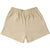 COTTON SHORTS (MID THIGH CUT) BARBWIRE - CREAM / BLACK