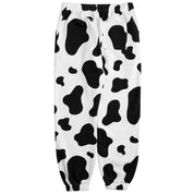 OVERSIZED LUX "MOO MOO" SWEATPANTS - BLACK