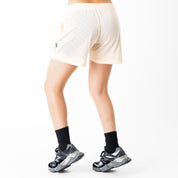 VENTED MESH SHORTS MEDIEVAL - CREAM / BLACK