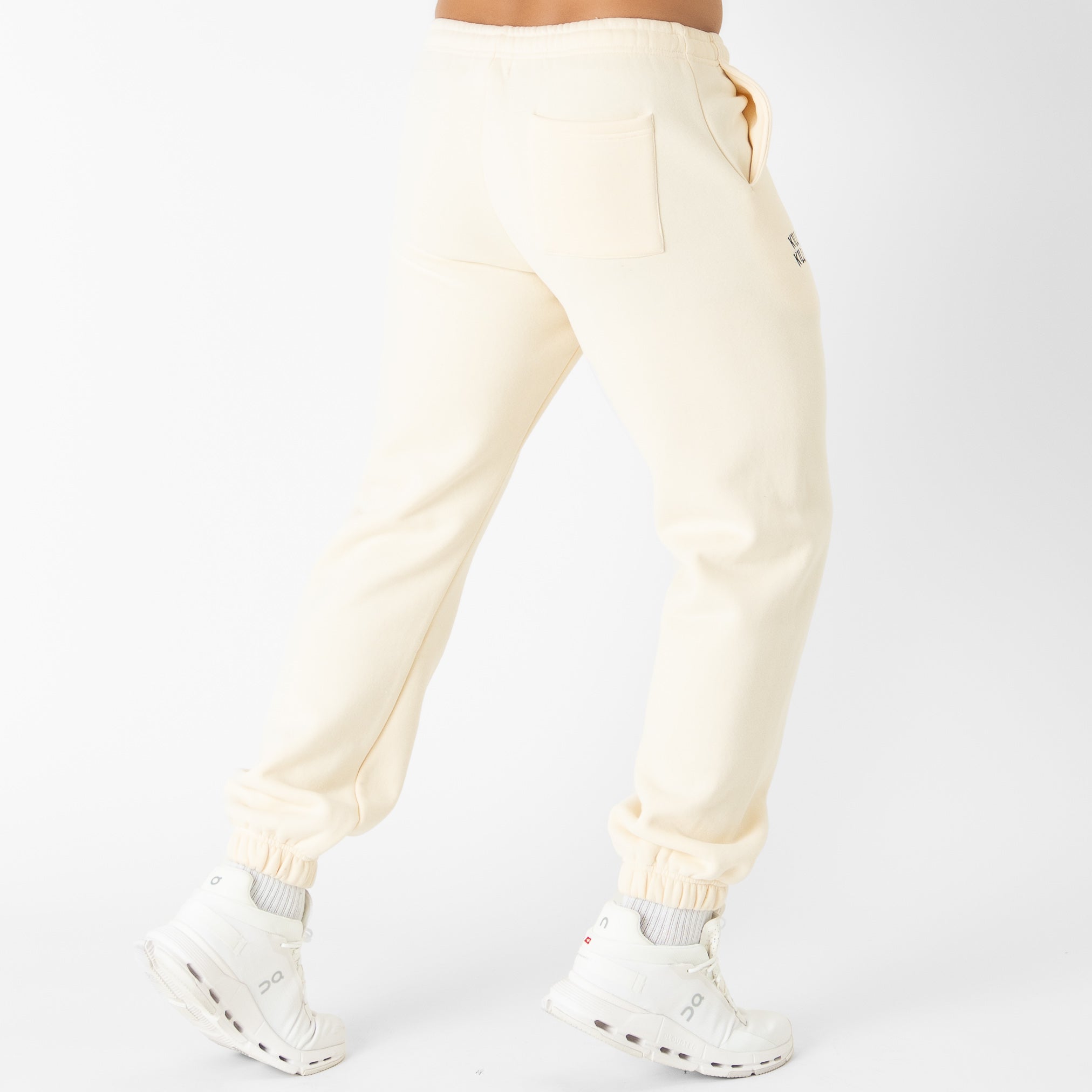 HEAVYWEIGHT LUX "SIMPLE" SWEATPANTS - CREAM