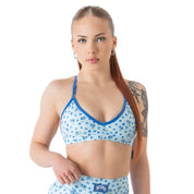 BLUEBERRY SPORTS BRA -  BLUE