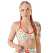 STRAWBERRY SPORTS BRA - BLUE