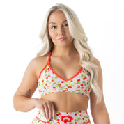 STRAWBERRY SPORTS BRA - PINK