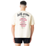 RELAXED FIT INNER DEMONS TOUR T-SHIRT - CREAM