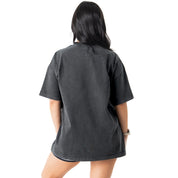 OVERSIZED DEMONS TOUR T-SHIRT - BLACK / RED