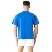 OVERSIZED DEMONS TOUR T-SHIRT - BLUE / RED