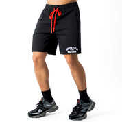 RELAXED CUT FIGHTER'S CLUB SHORTS - BLACK