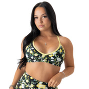 LEMON SPORTS BRA - BLACK