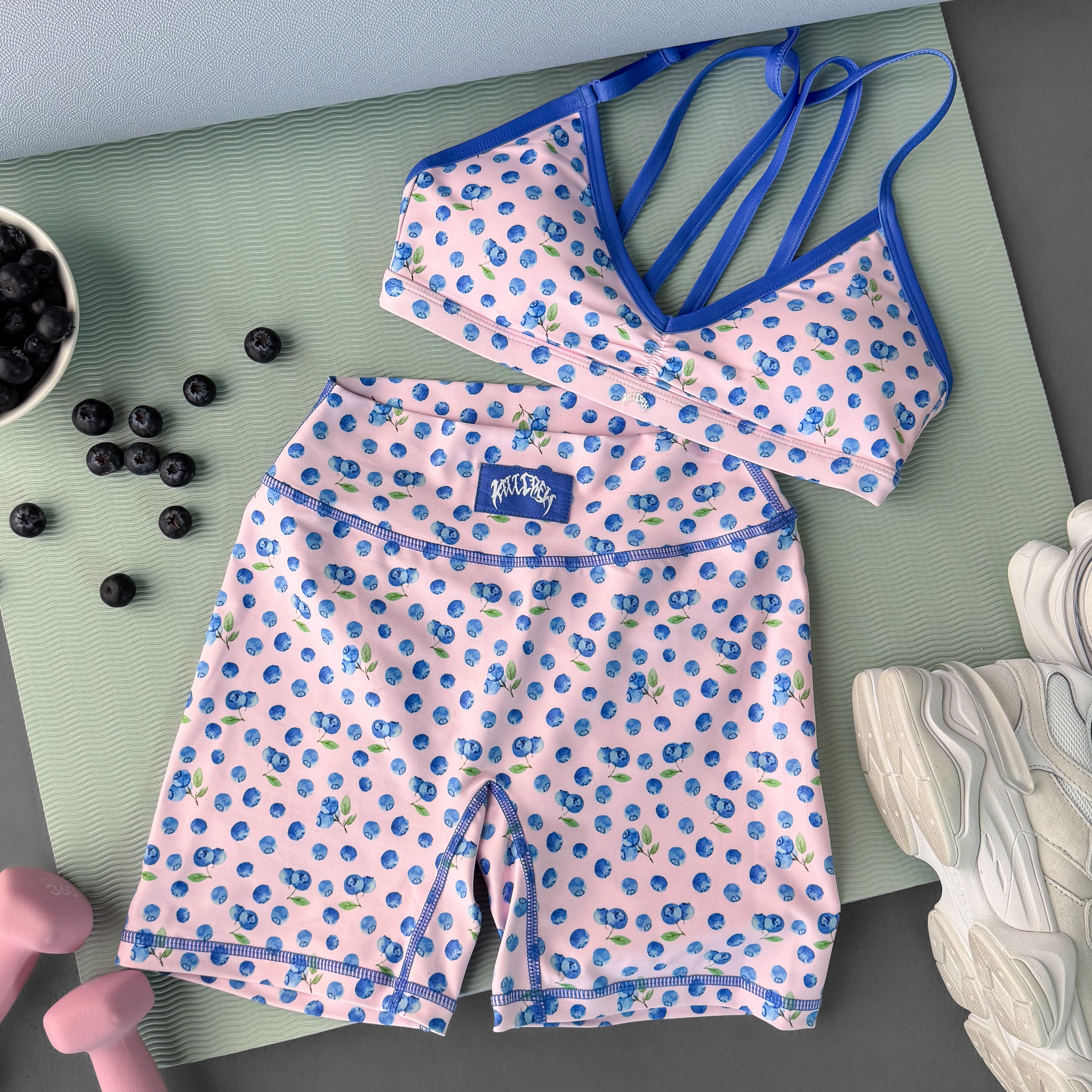 BLUEBERRY SPORTS BRA -  PINK