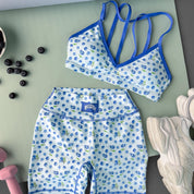 BLUEBERRY SPORTS BRA -  BLUE