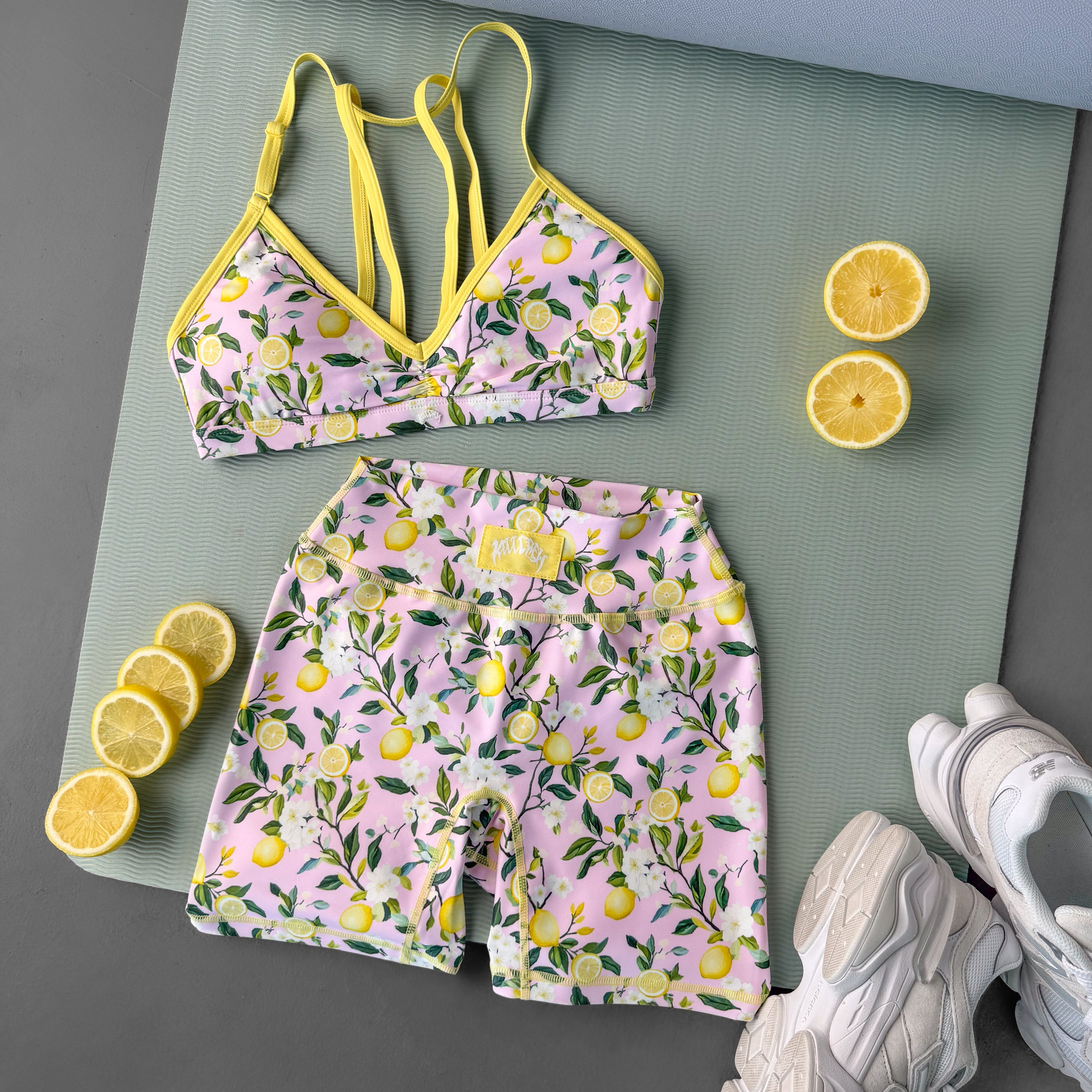 LEMON SPORTS BRA - PINK
