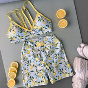 LEMON SPORTS BRA - BLUE