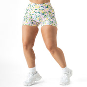 LEMON MID RISE BIKER SHORT - PINK