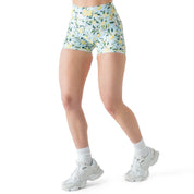 LEMON MID RISE BIKER SHORT - BLUE
