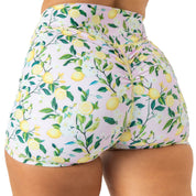 LEMON MID RISE BIKER SHORT - PINK
