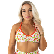 STRAWBERRY SPORTS BRA - PINK